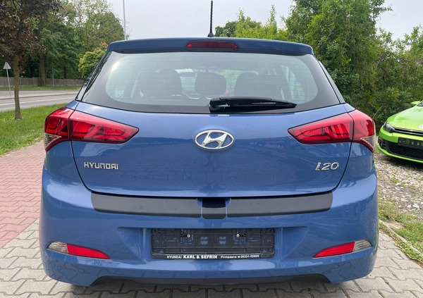 Hyundai i20 cena 39900 przebieg: 101000, rok produkcji 2018 z Namysłów małe 596
